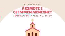 Menighetens årsmøte er åpen for alle.