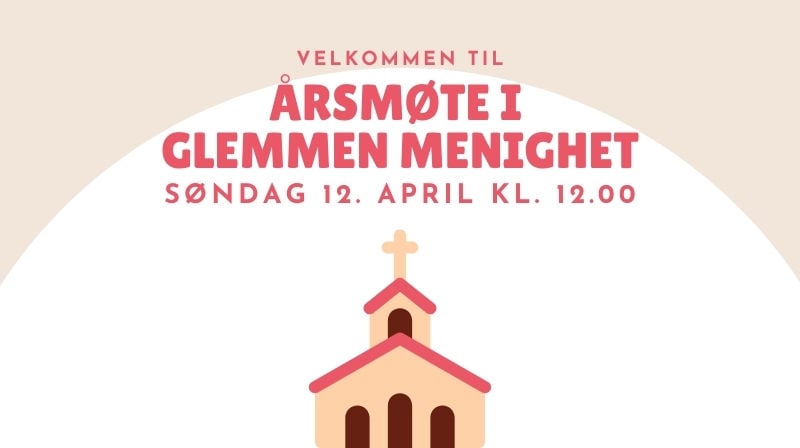 Menighetens årsmøte er åpen for alle.