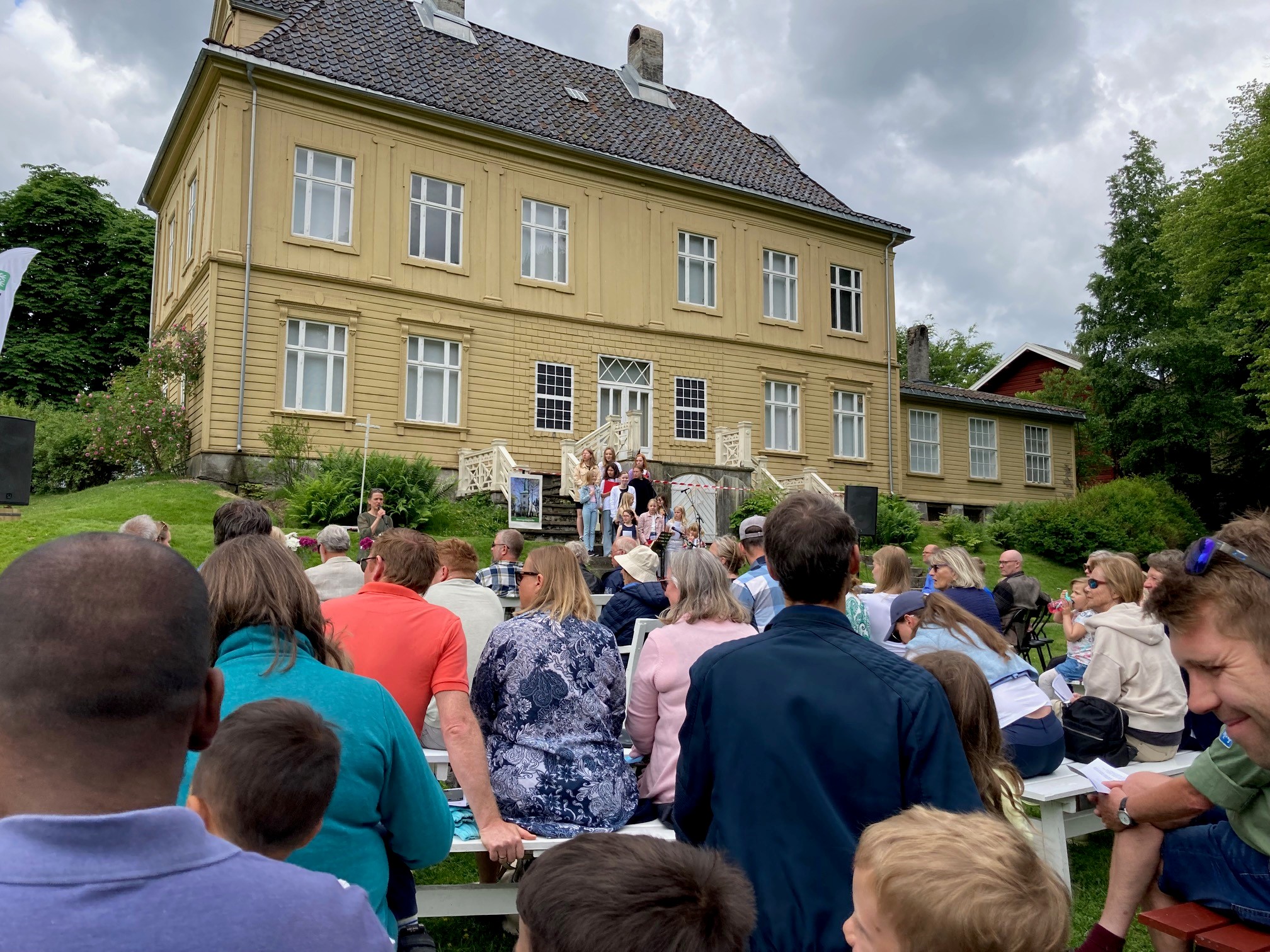 Friluftsgudstjeneste på Gulskogen Gård