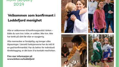 Påmelding til konfirmasjon 2023/2024