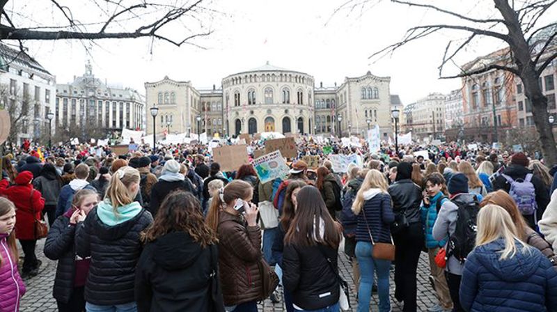 Kirkestøtte til klimastreikende ungdom