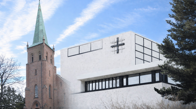 Innsettelse av kapellan Helge Staxrud