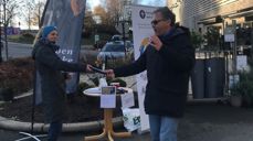 Lysutdeling på Rygge storsenter i 2024