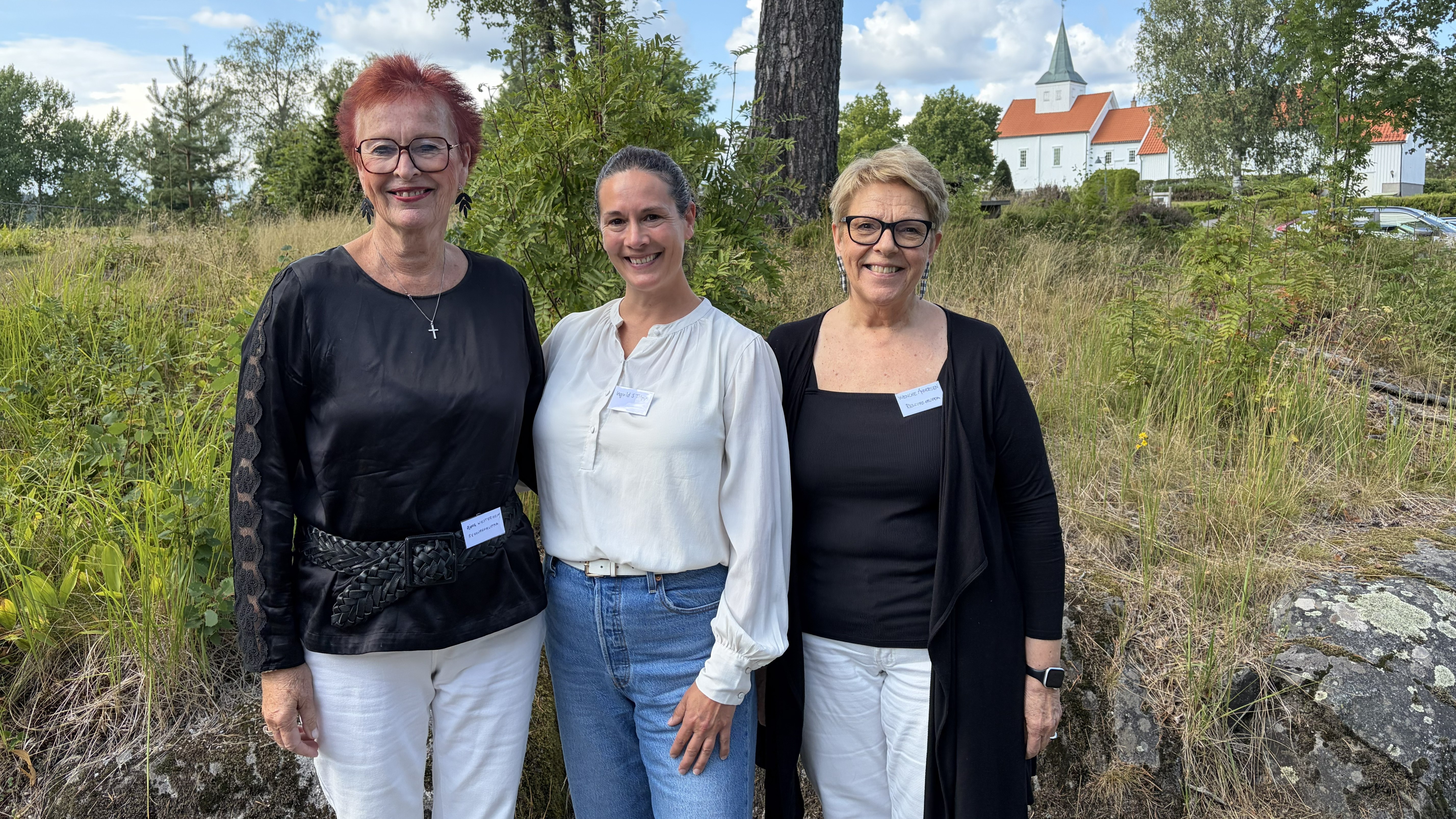 F.v: Bjørg Westerheim, Ingvild Stjernen Tisløv og Wenche Andersen. Foto: Ida Standal Jensen.