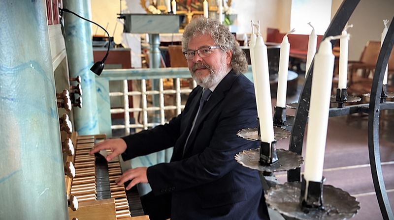 Ringen er sluttet - her lærte Jørn Vidar å spille orgel