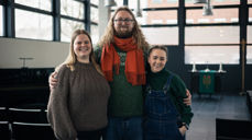 Anna H. H. Havgar, Simon Omsland Zakariassen og Solveig Flatin studerer alle på MF vitenskapelig høyskole for en jobbkarriere i kirken.