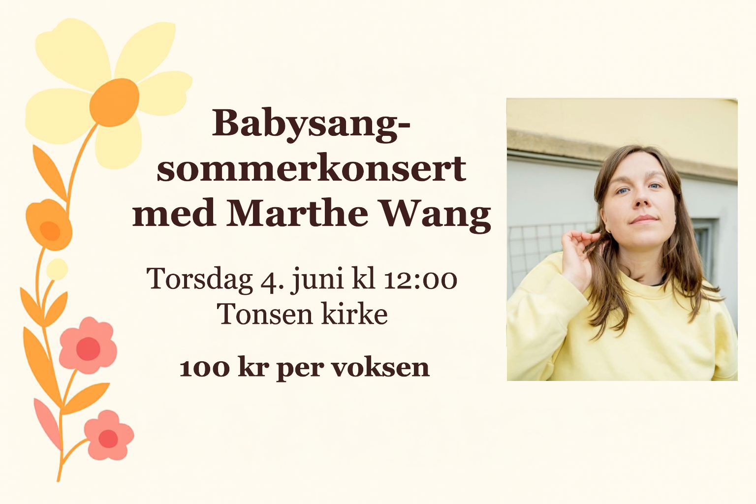 Velkommen til Babysangkonsert!