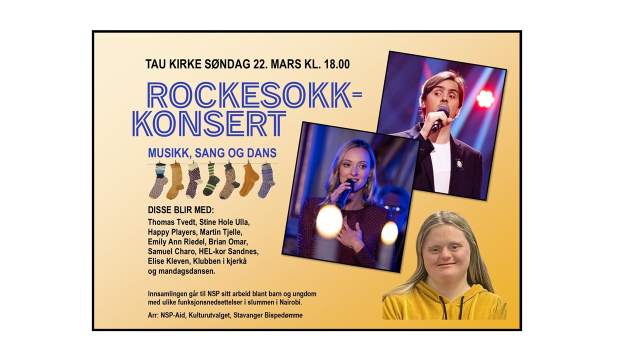 Rockesokk-konsert 2026