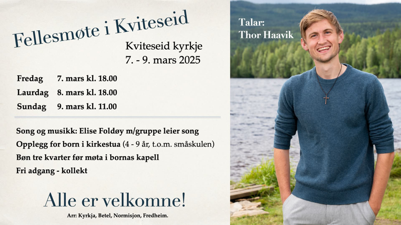 Fellesmøte i Kviteseid