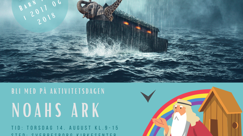 Aktivitetsdagen Noahs ark 14.august 2025!