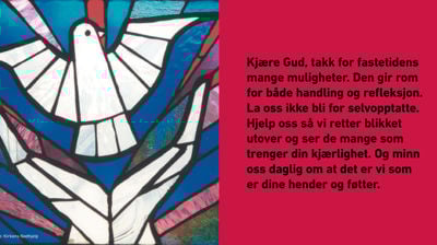 Rød uke i fastetiden - Kjærlighet