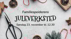 Bli med på juleverksted og lag morsom julepynt til årets julefeiring