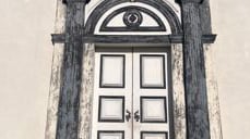 Hovedinngangen i Røros kirke pusses opp i sommer.