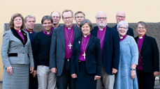 Biskopene i Den norske kirke. Framtidige biskoper kan bli utpekt gjennom valg. (Foto: Evelyn Pecori).