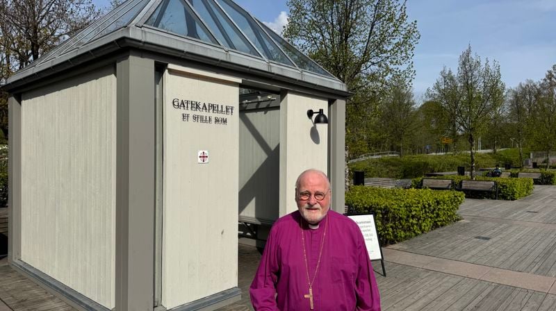 Tidligere biskop Atle Sommerfeldt vikarierer i vår som frivillig gateprest.