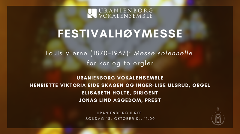 Festivalhøymesse 13. oktober
