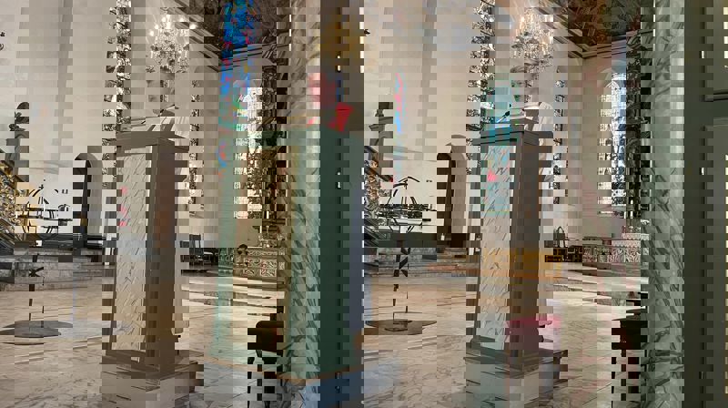 Tekstrefleksjon på 1. mai 2024 i Oslo domkirke