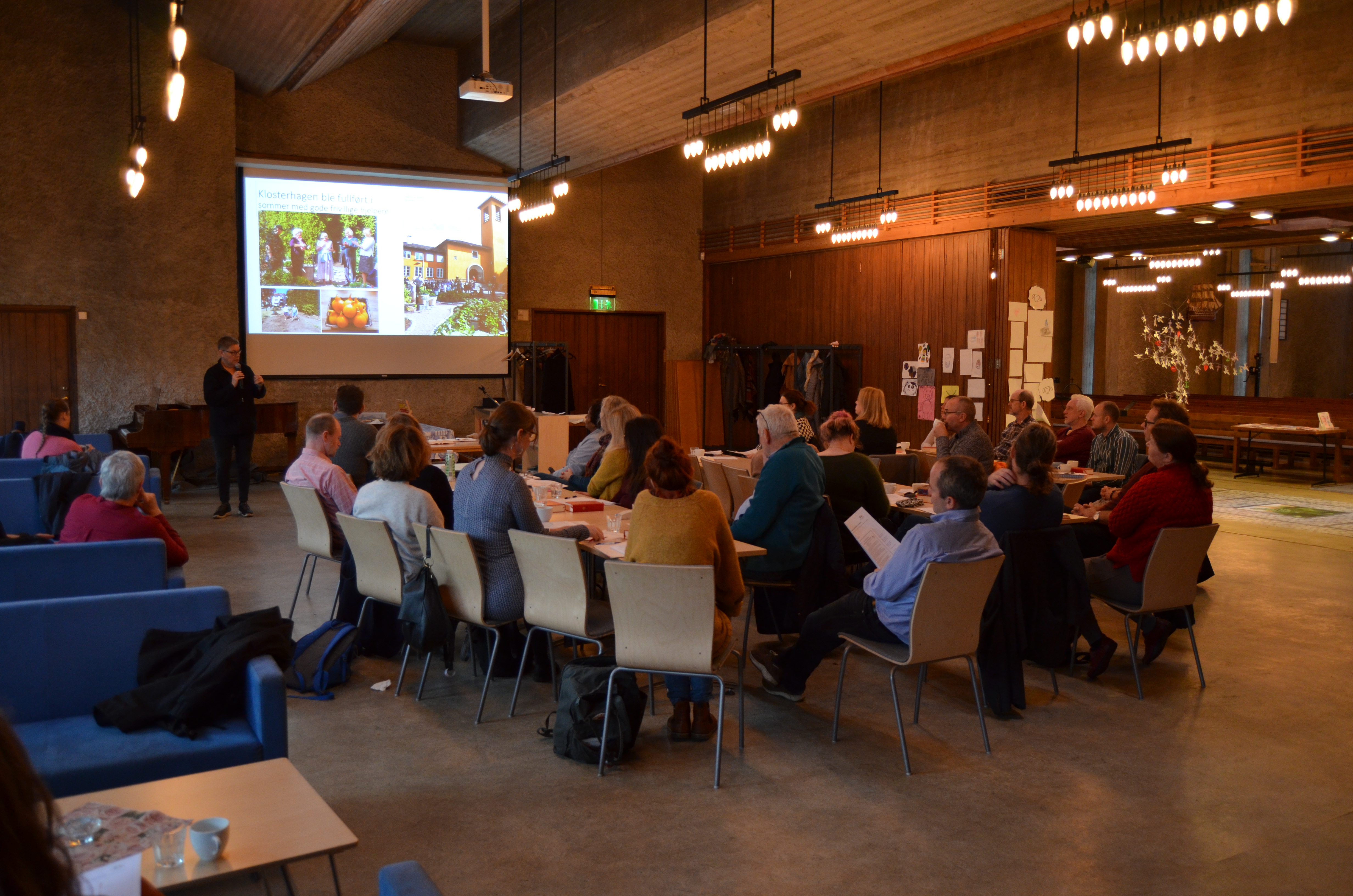 Stabene i Nordre Aker prosti hadde avholdt fagdag om frivillighet denne uken. Foto: Johannes Ek Reindal