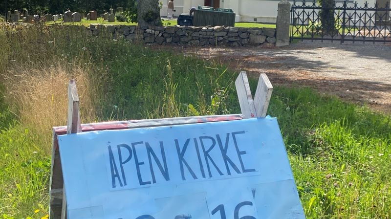 Eidsberg kirke er åpen i sommer