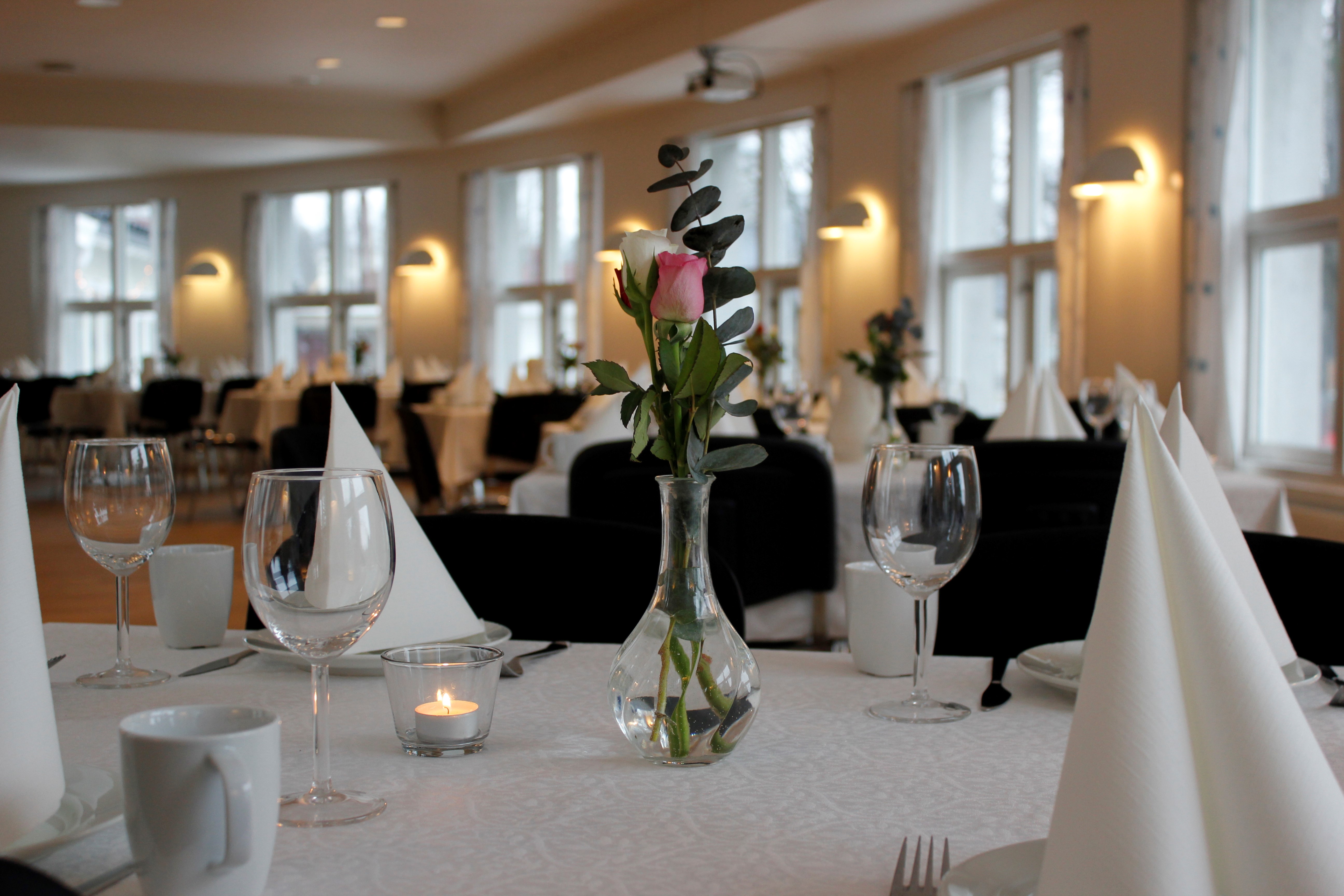 Bilde fra peisestuen i Ris menighetshus. Foto: Selskapsarrangør Globus Event