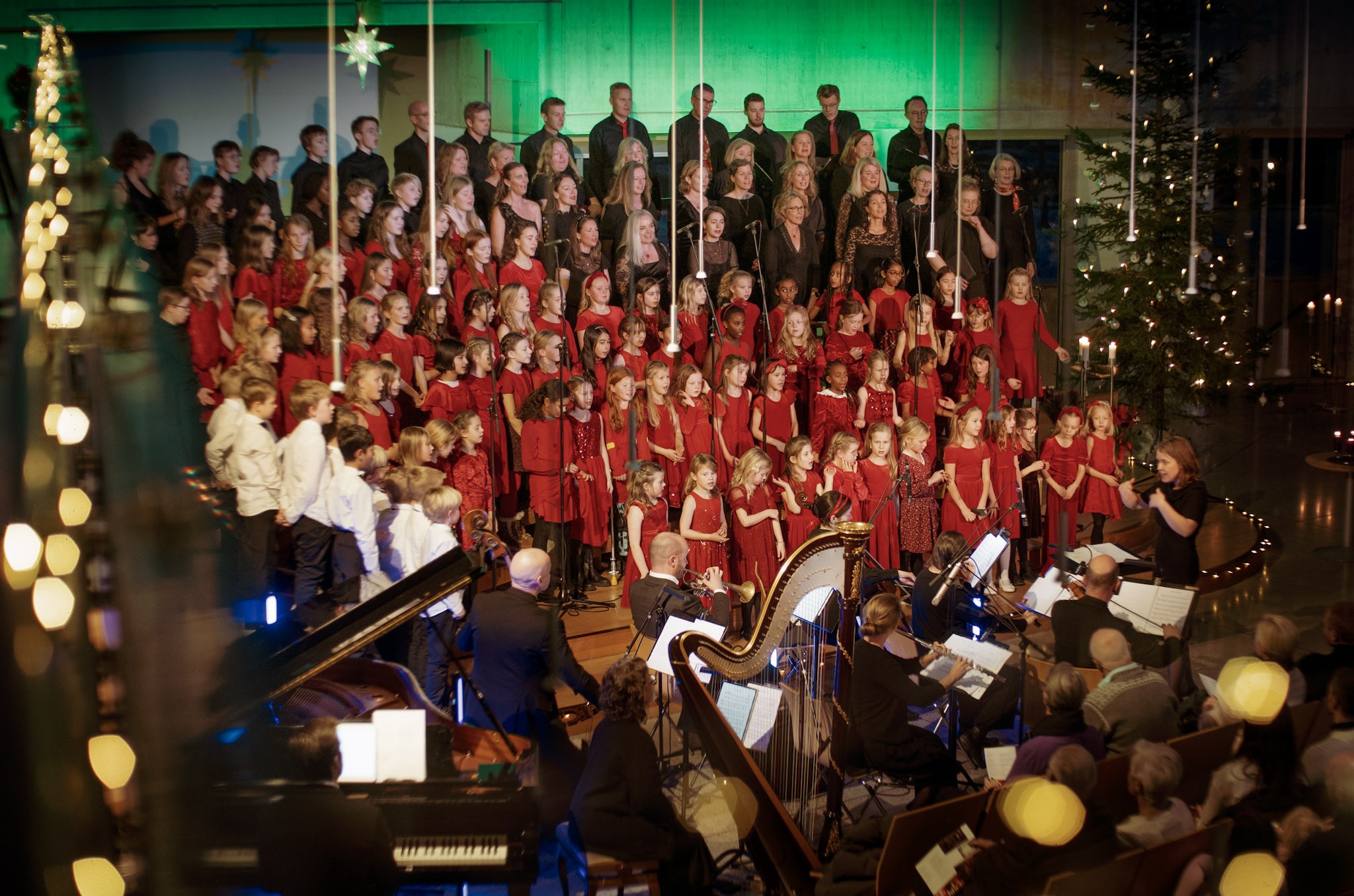 De store julekonsertene