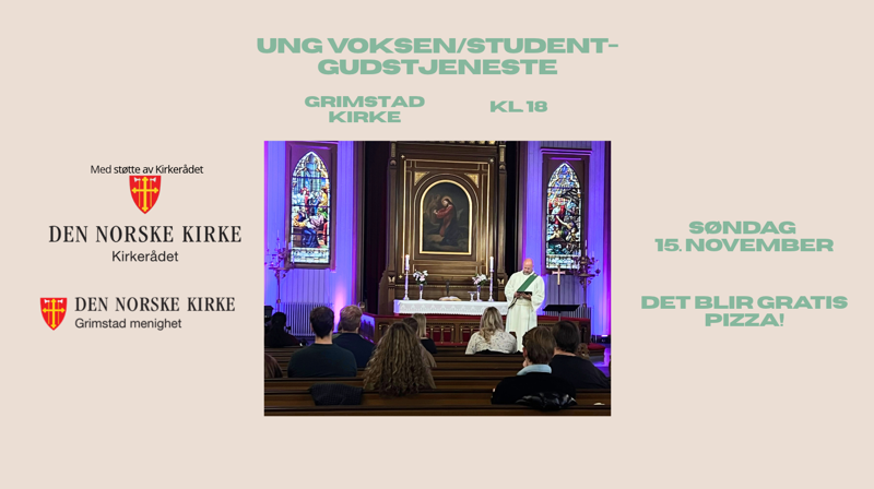 Ung voksen/ studentgudstjeneste