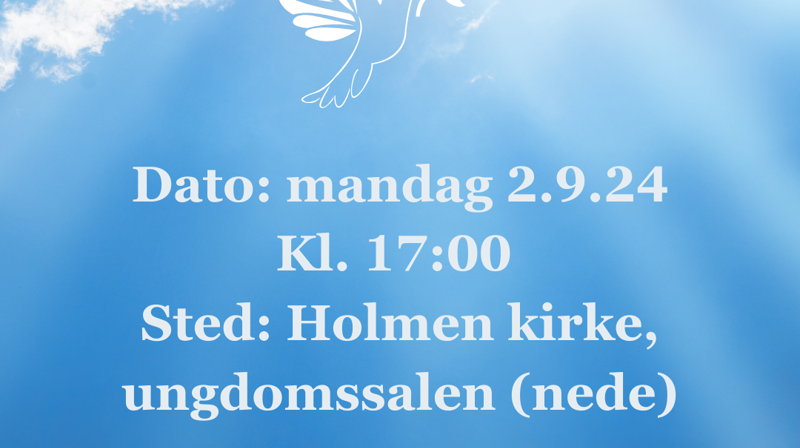 2 år: «Dueslipp» - alle døpte barn får utdelt sin due fra dåpen