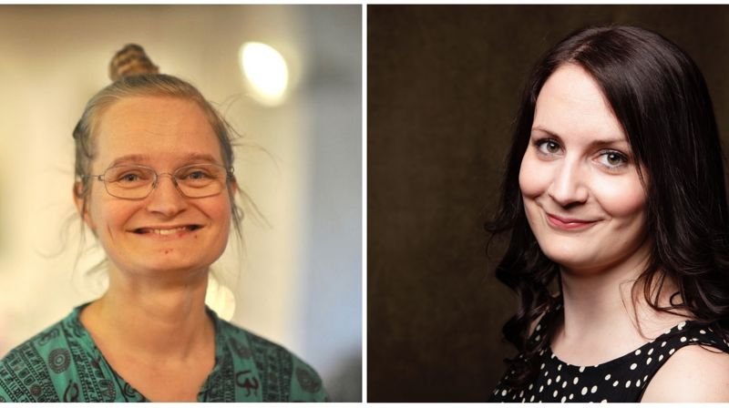 Ingrid Hagen og Melanie Packer