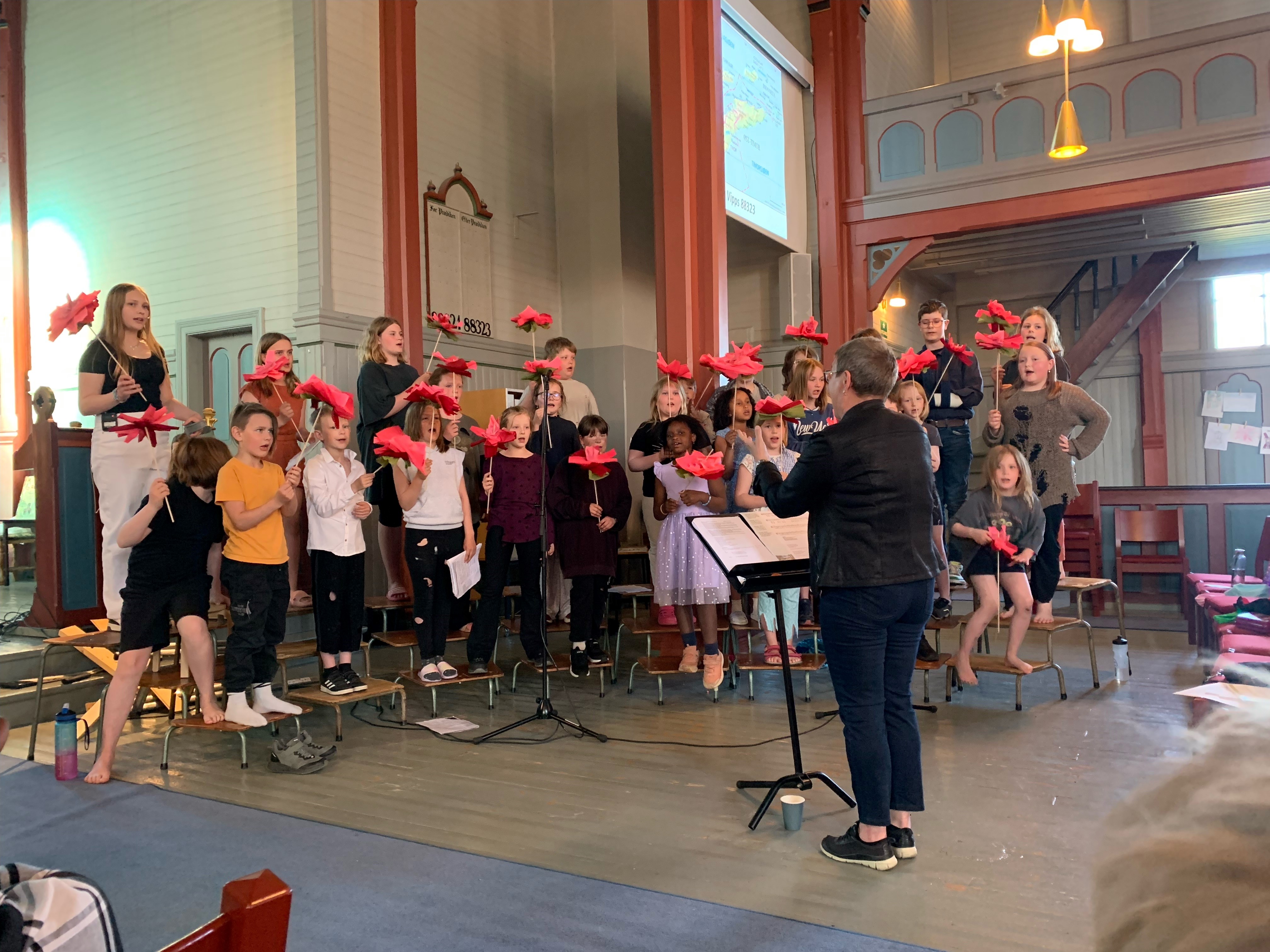 Over 500 på konsert med Sortland barnekor