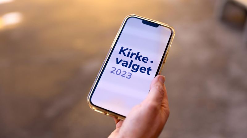 Kirkevalget 2023: For første gang planlegges det for digital forhåndsstemming i kirkevalget, fra 10. august. Foto: Try/Den norske kirke.