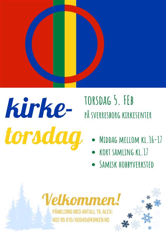Kirketorsdag 5. februar!