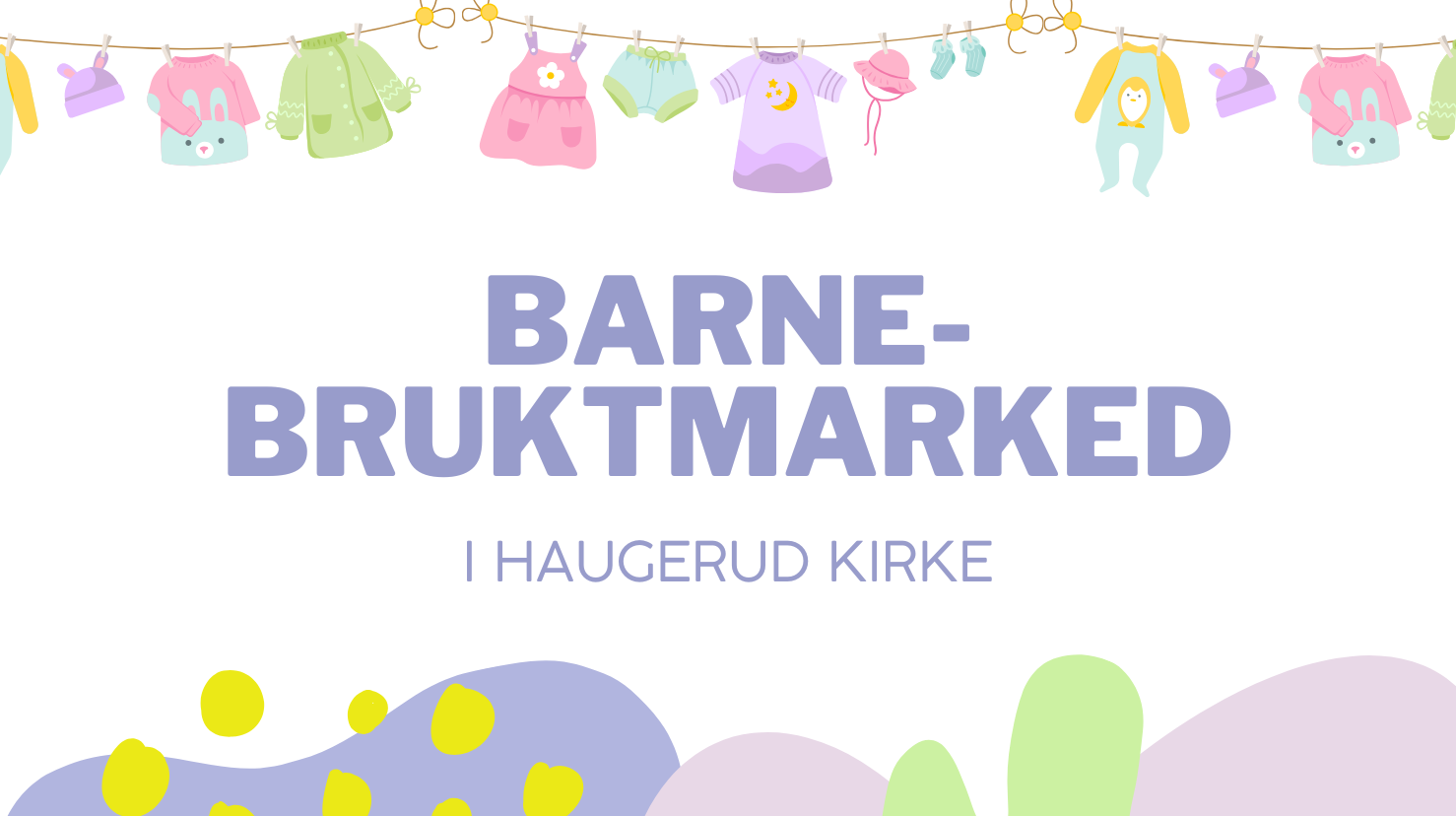 Barnebruktmarked i Haugerud kirke