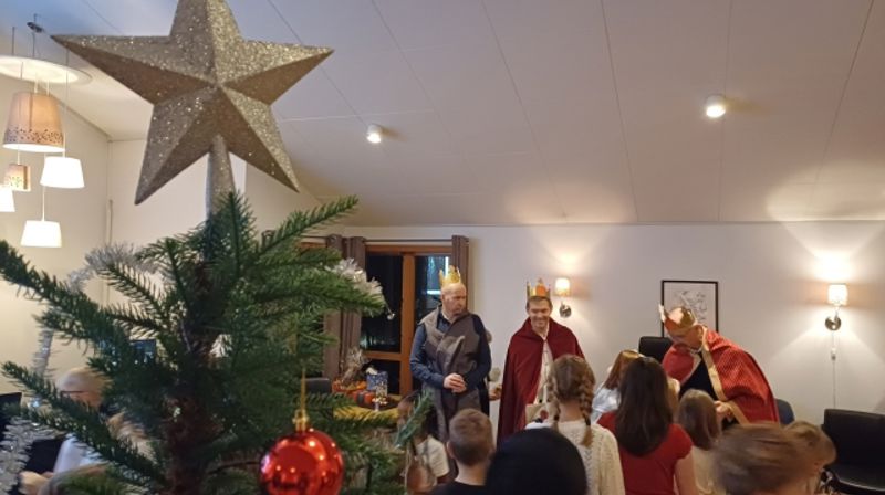 Stor stemning på Hellige tre kongers fest i Buvik menighetshus