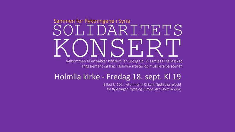 Sammen for flyktningene i Syria