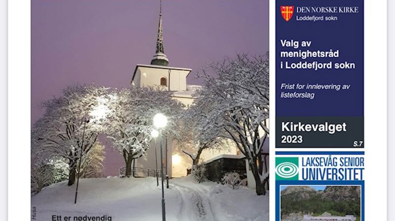 Årets første menighetsblad!