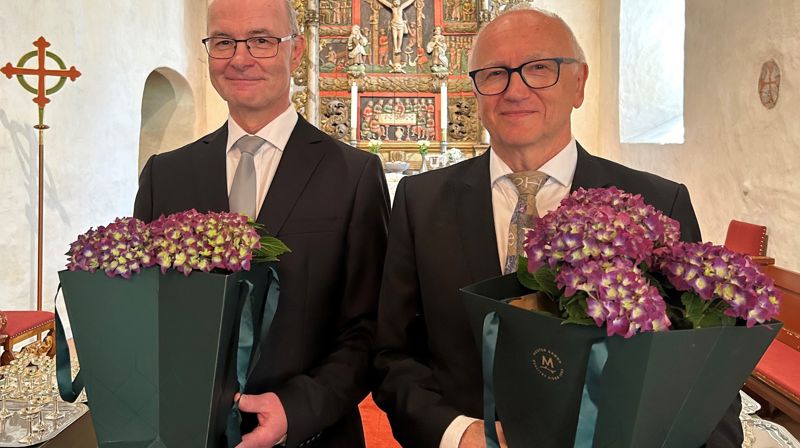 Skifte av kirketjener i Røyken Sokn