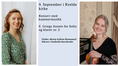 Menighetsrådet inviterer til kammerkonsert i Kvelde kirke