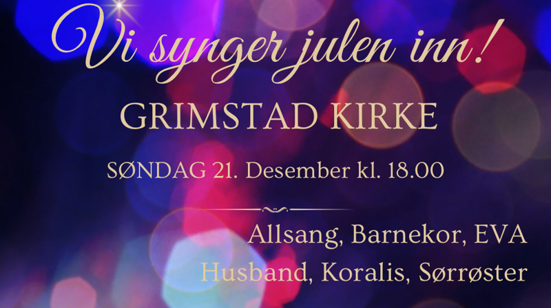 Vi synger julen inn