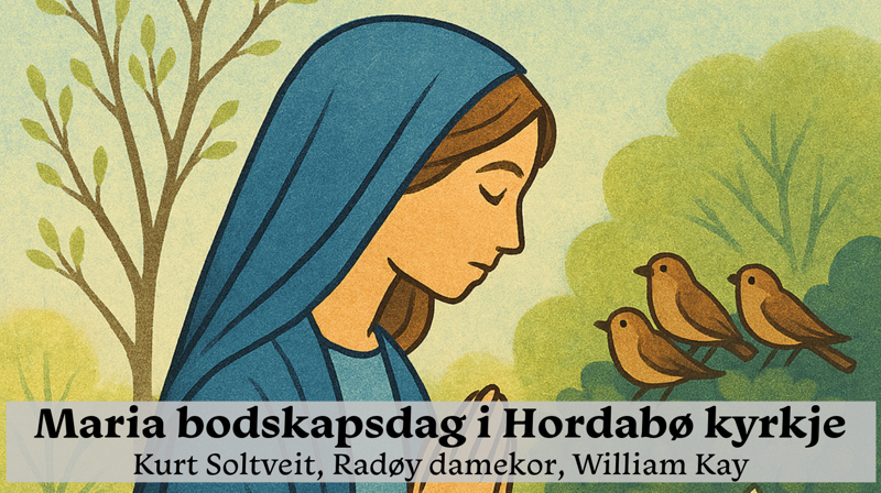 Illustrasjonsgrafikk generert med hjelp av kyrkja sine KI-verktøy.