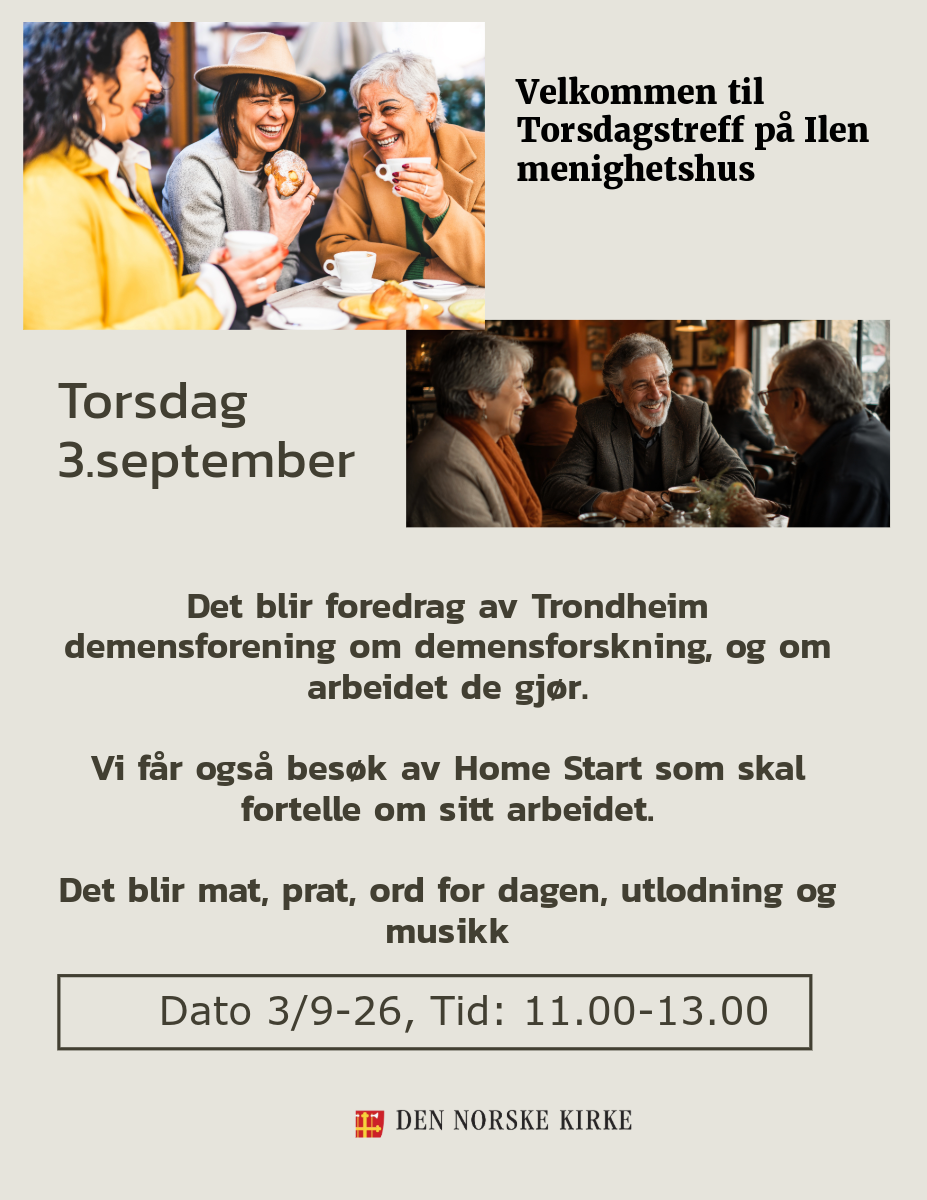 Torsdagstreff - en møteplass i menigheten
