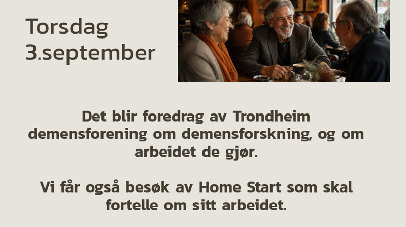 Torsdagstreff - en møteplass i menigheten