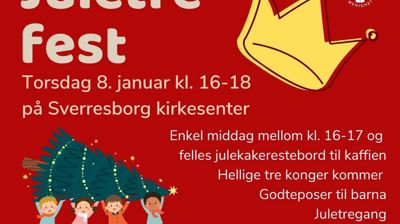 Velkommen til juletrefest 8. januar!