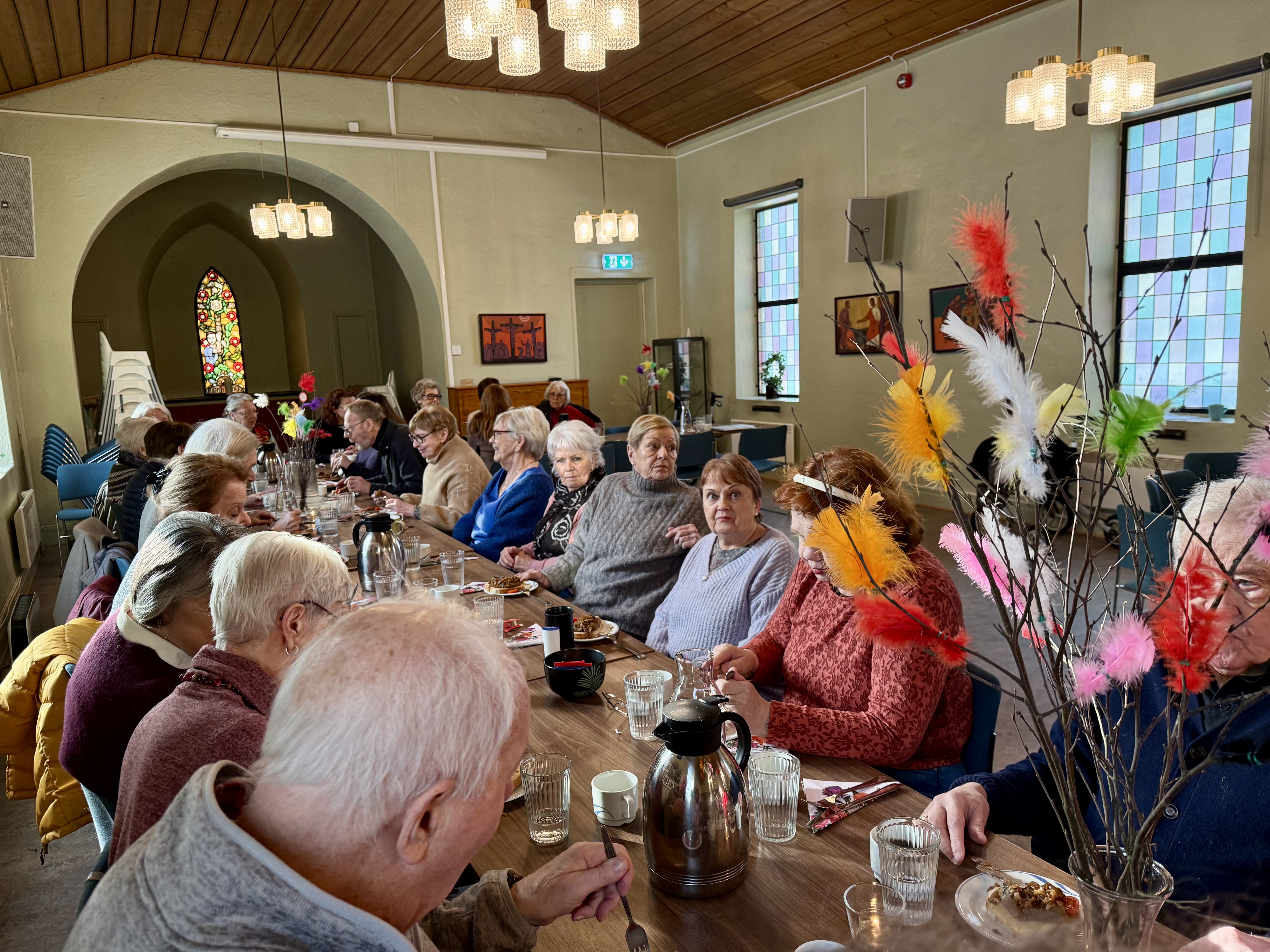 Kirkene i Lillestrøm har en rekke hyggelige møteplasser.