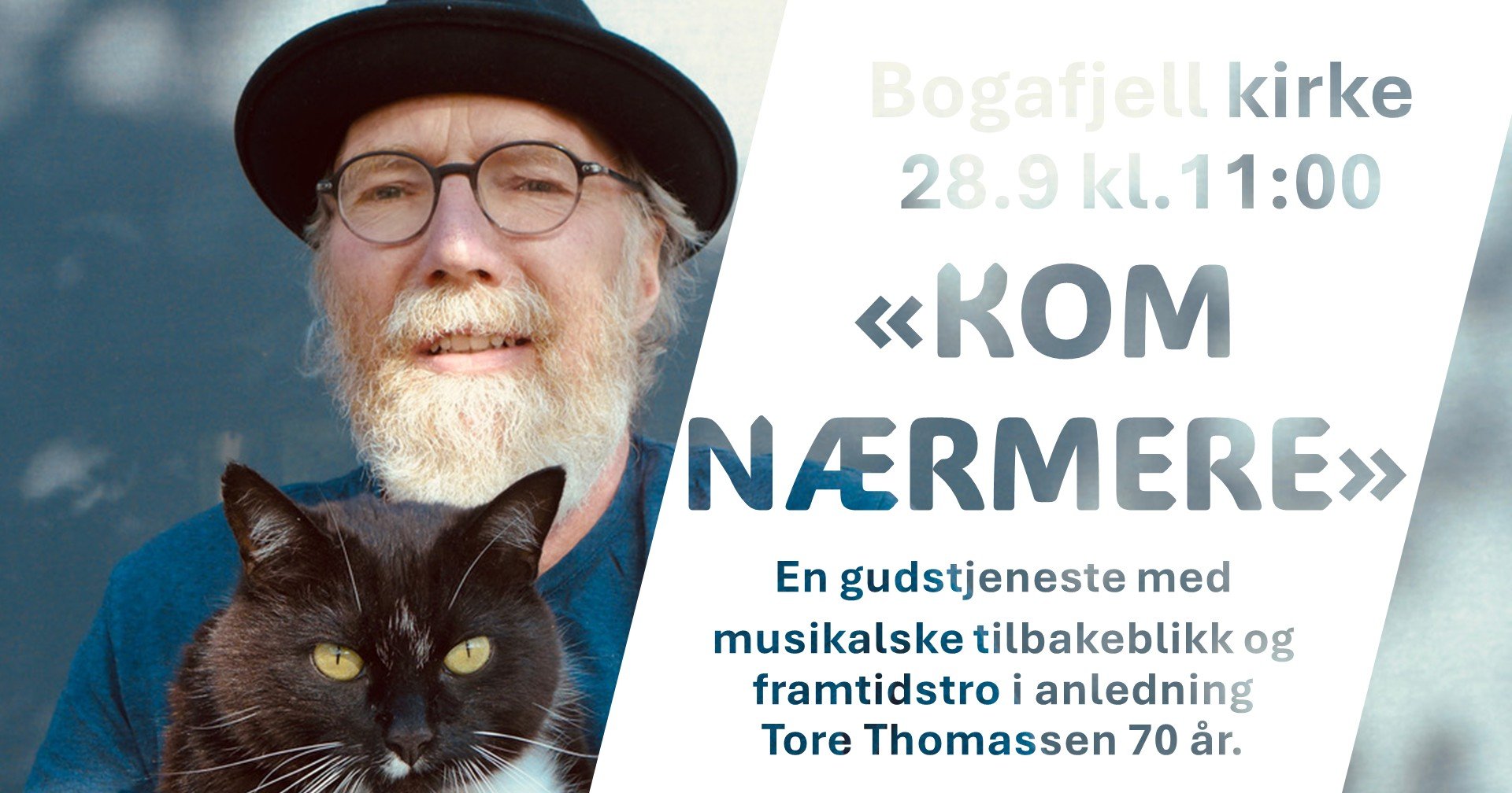 "Kom nærmere" - Tore Thomassen 70 år