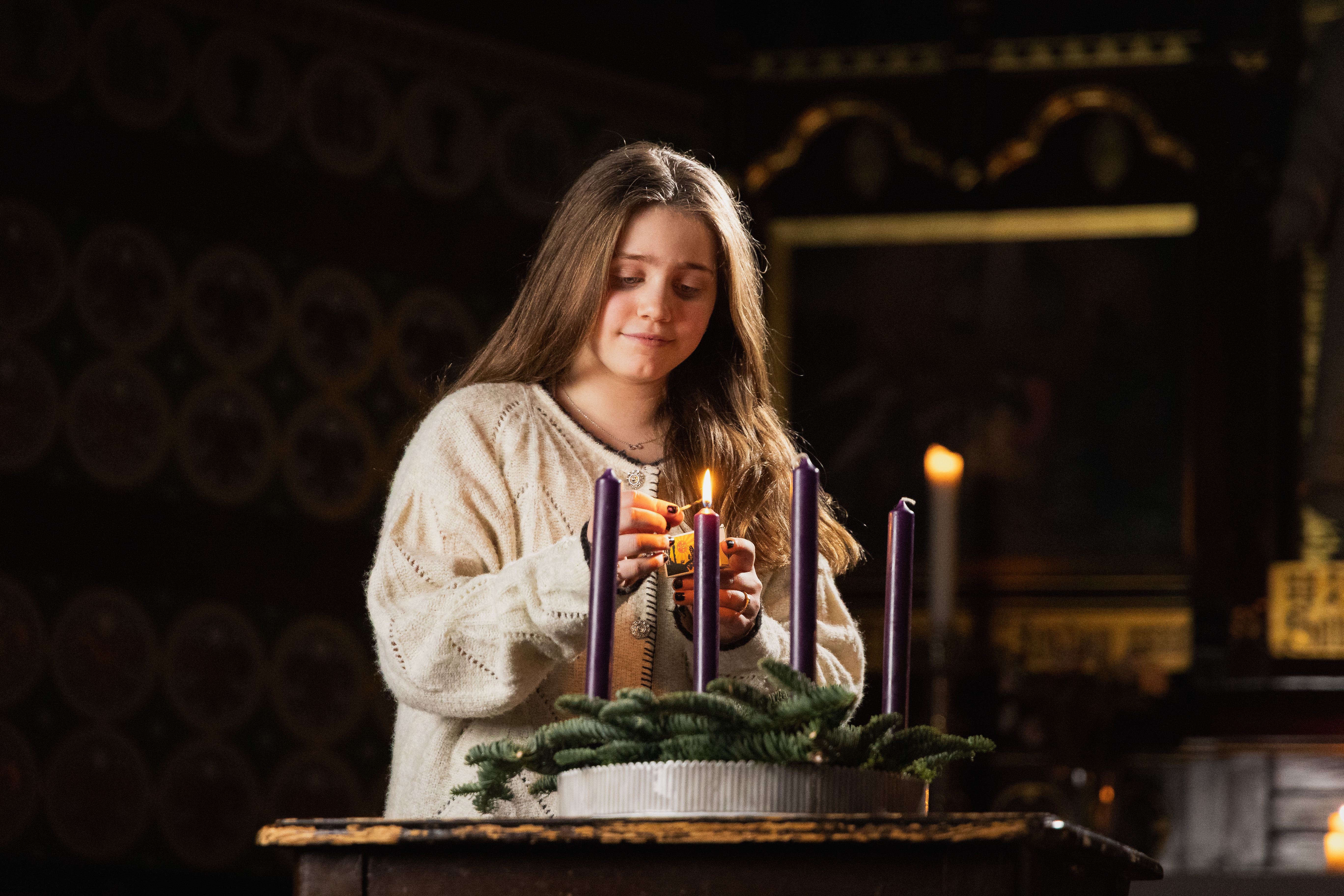 1. Søndag i advent. Copyright Kirkerådet.