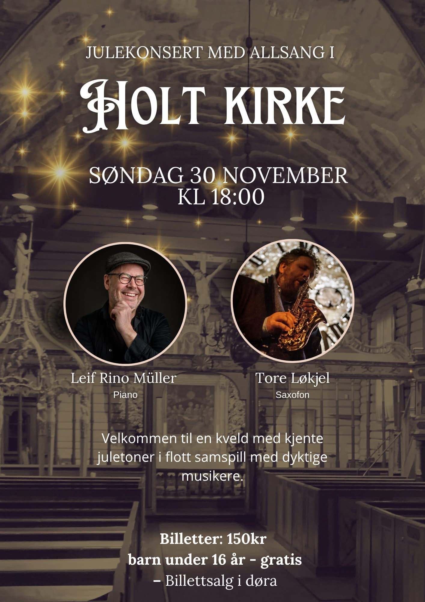 Julekonsert Holt kirke