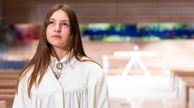 Konfirmasjonen er også en tid for undring. Foto: Von kommunikasjon