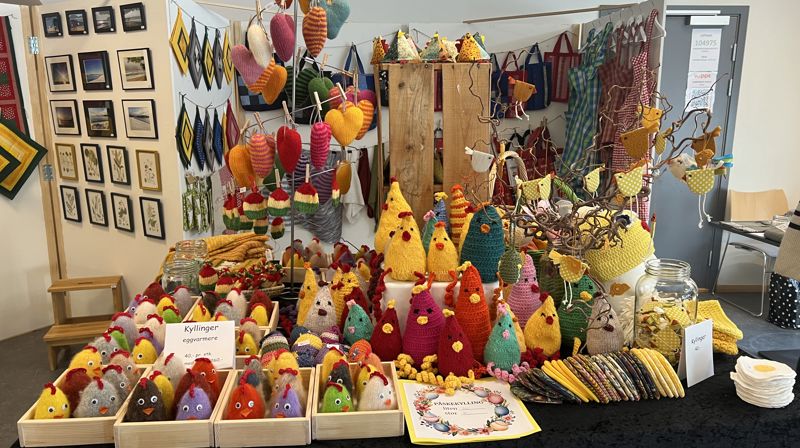 Vårmarked på Kirkesenteret