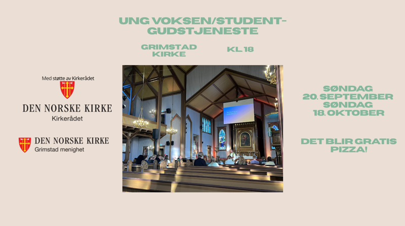 Ung voksen/ studentgudstjeneste