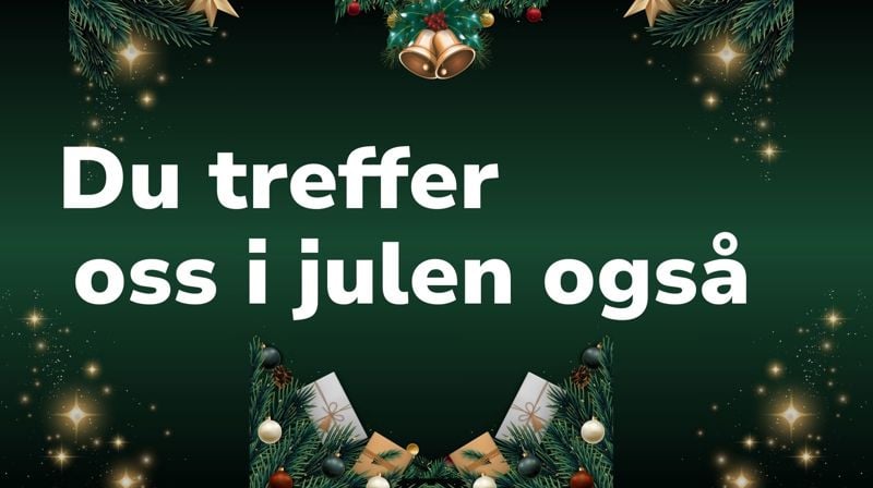 Kirketorget er stengt i jul og nyttår - men vi treffes på telefon